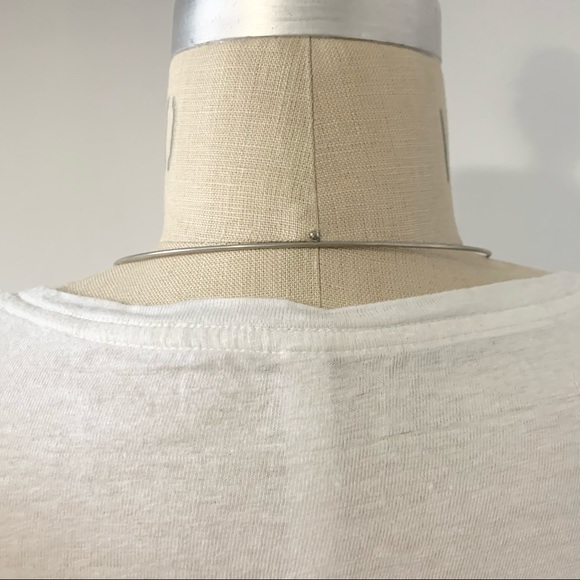 Silvertone Gem Artisan Wire Open Choker Necklace - Picture 10 of 10